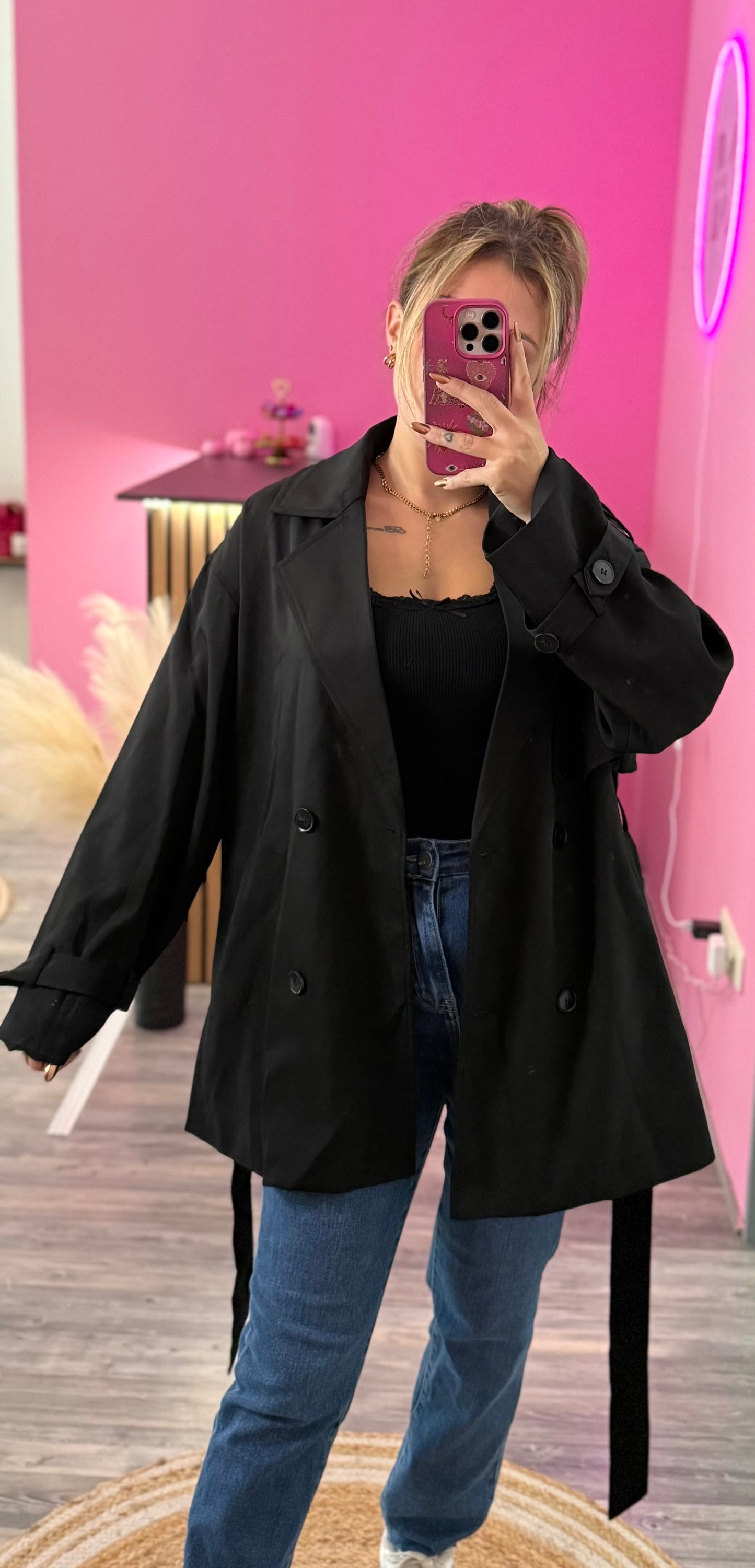 Trenchcoat kurz