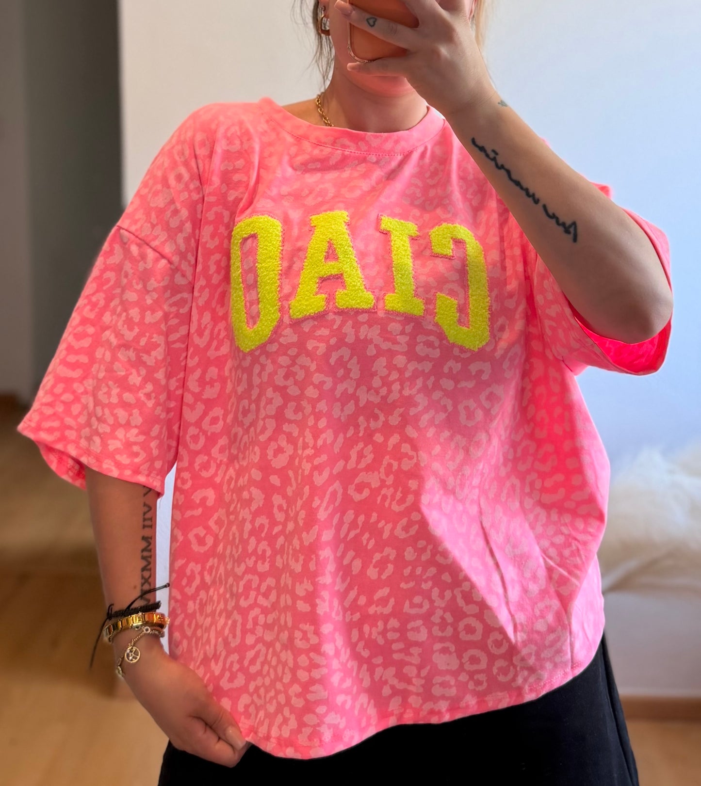 Shirt Leo Pink