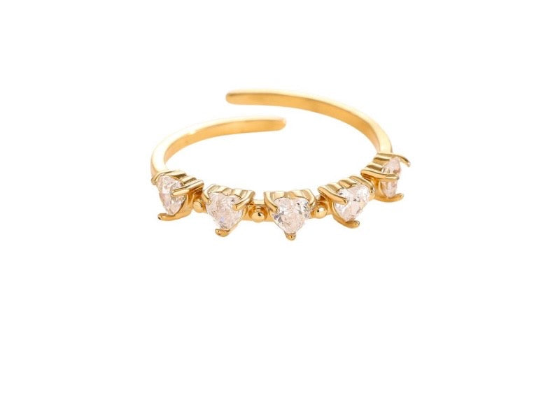 Herz Ring Gold