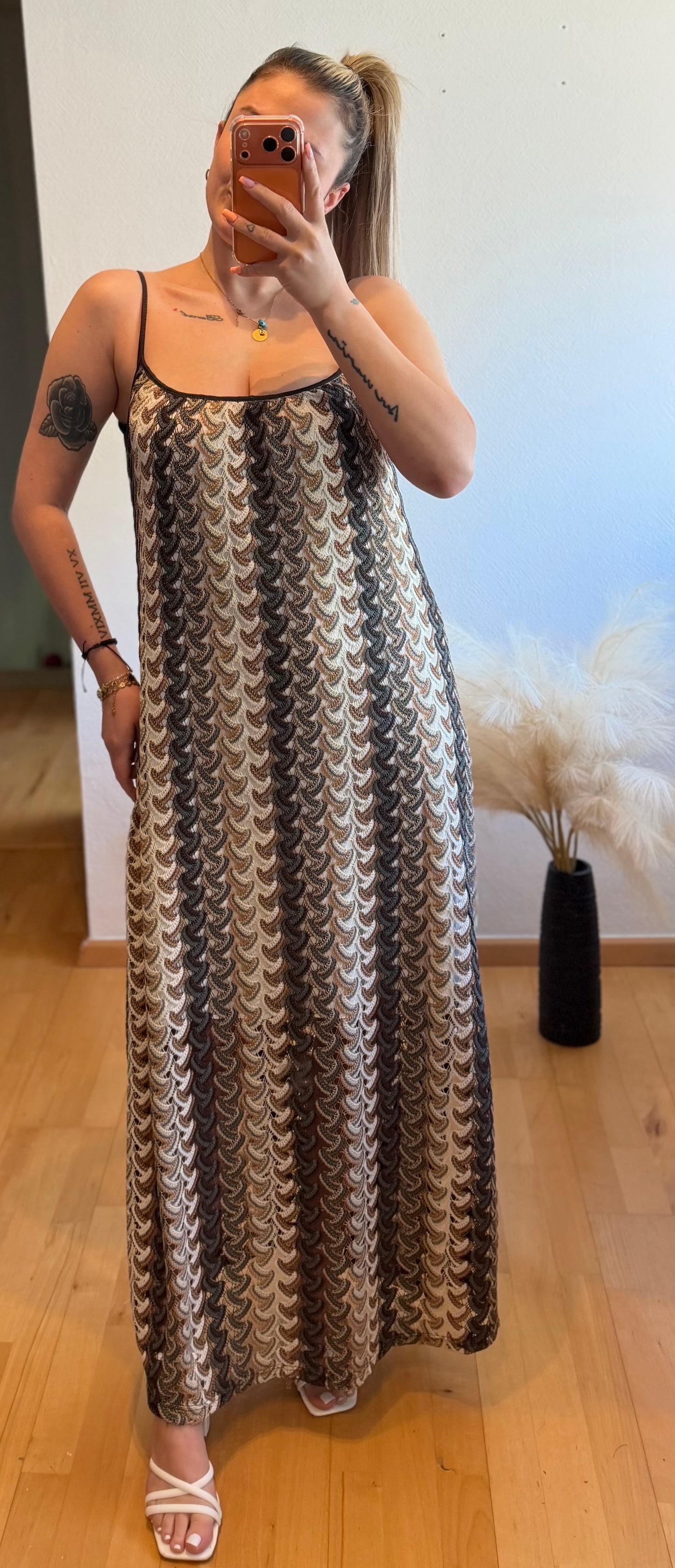 Kleid Beige
