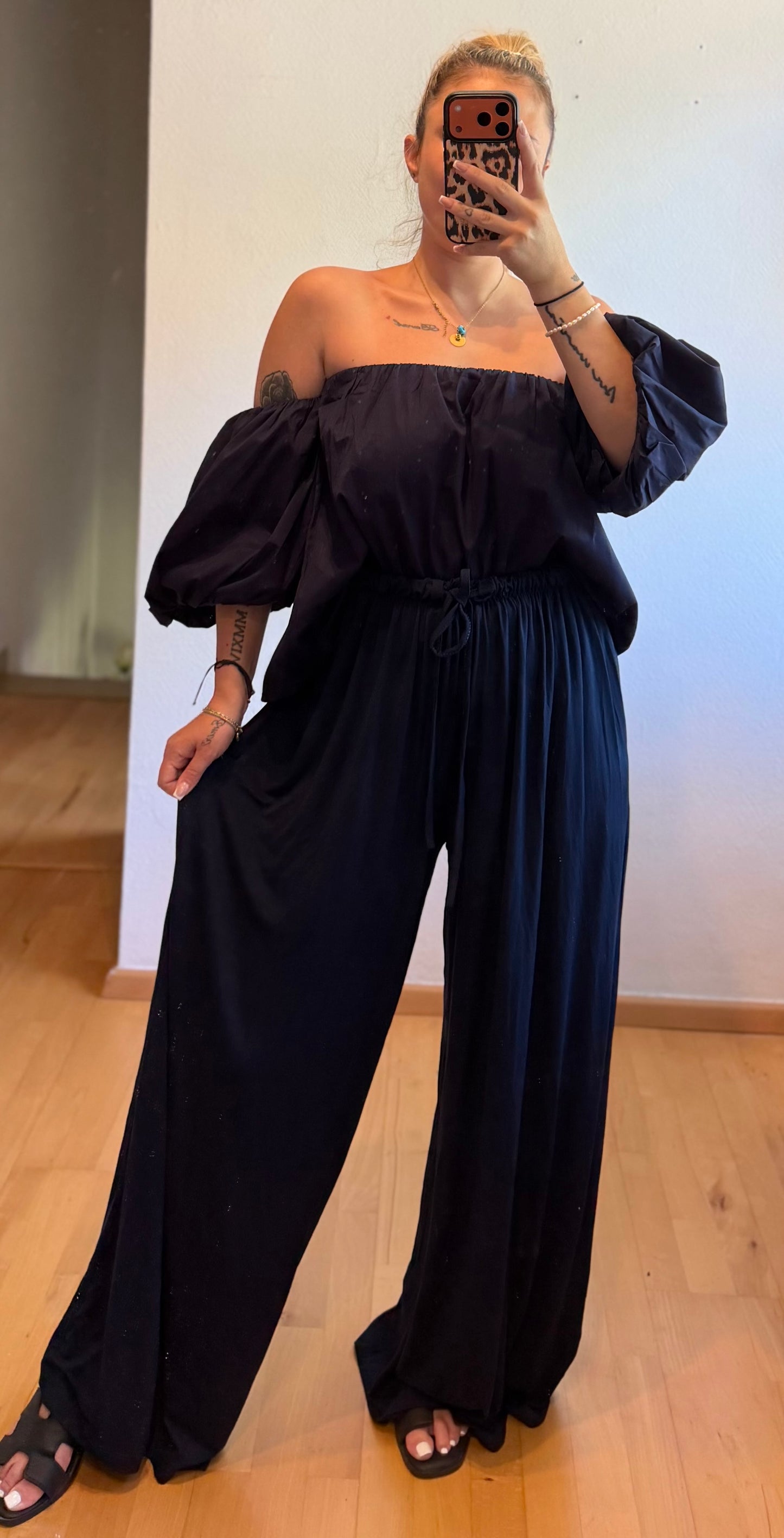 Vika Hose dunkelblau