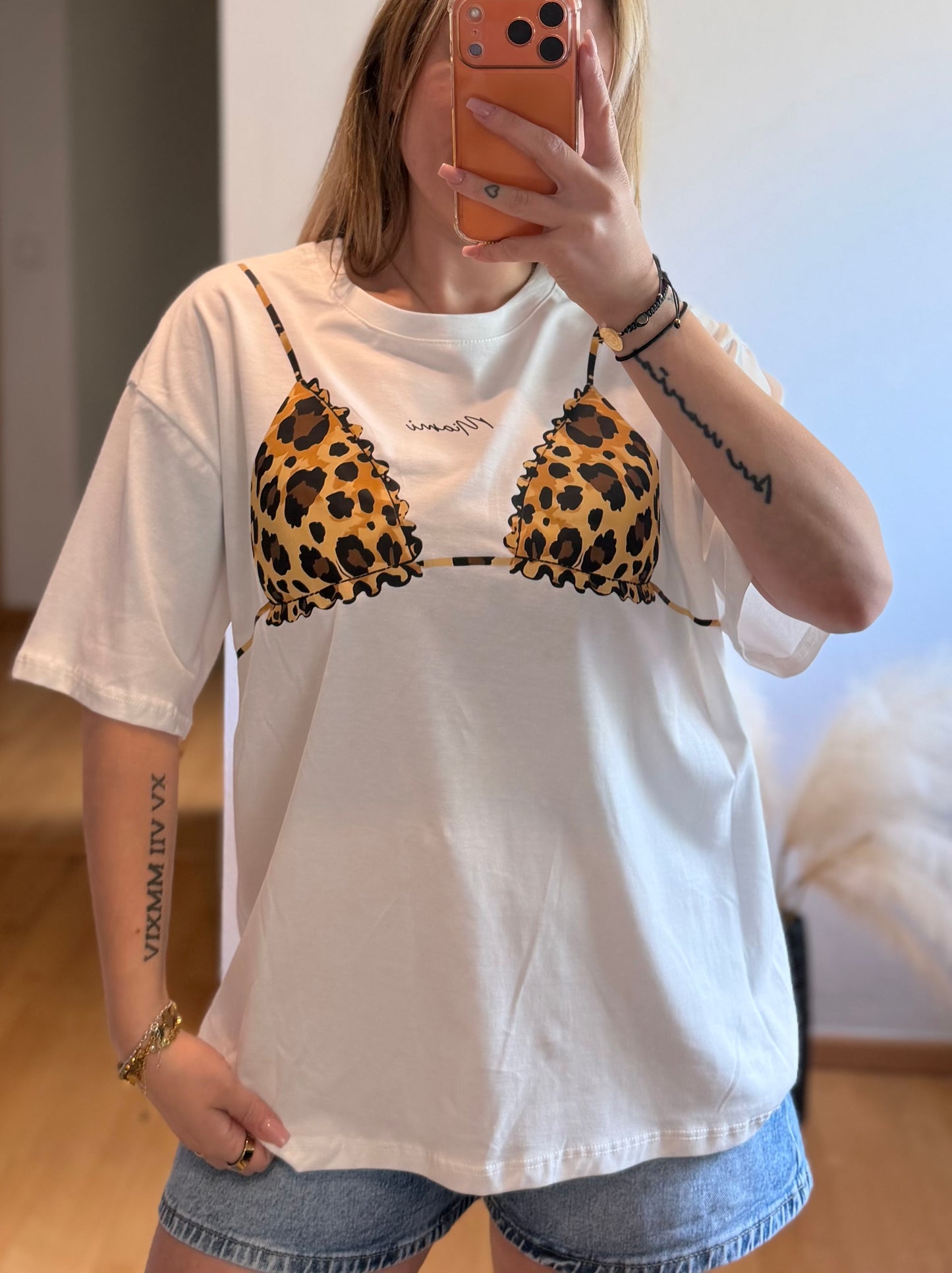 Bikini T-Shirt Leo