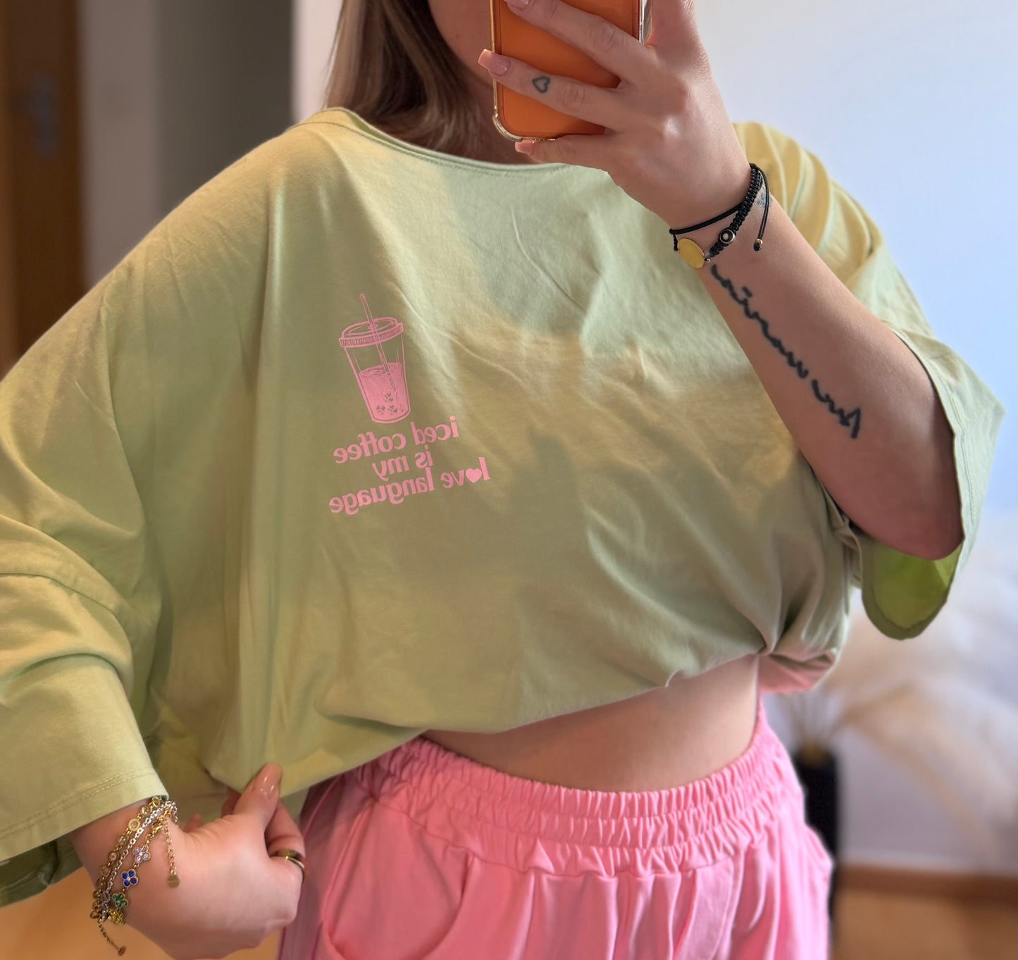 Coffee Shirt Matcha