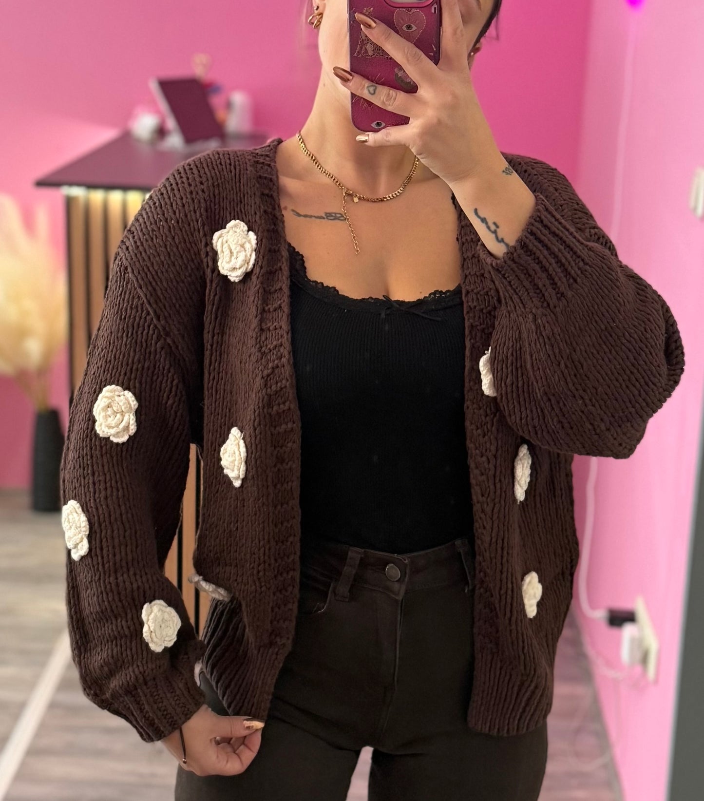 Cardigan Blümchen 🌸