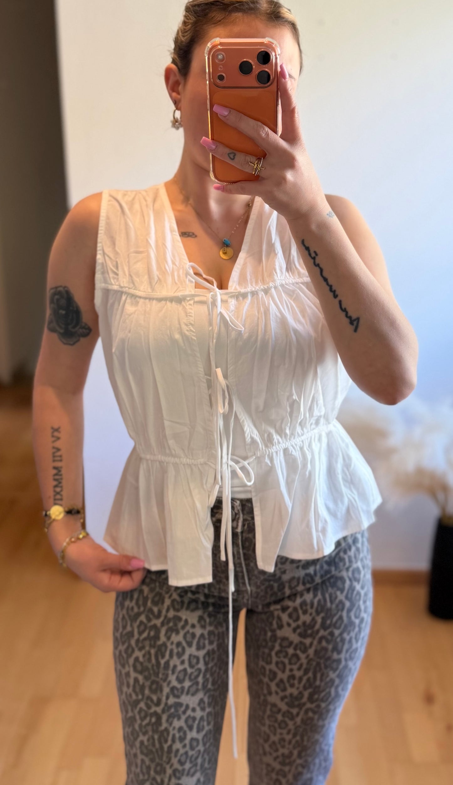 Bluse kurzarm
