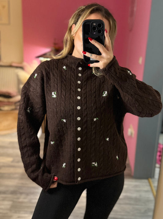 Blümchen 🌷 braun