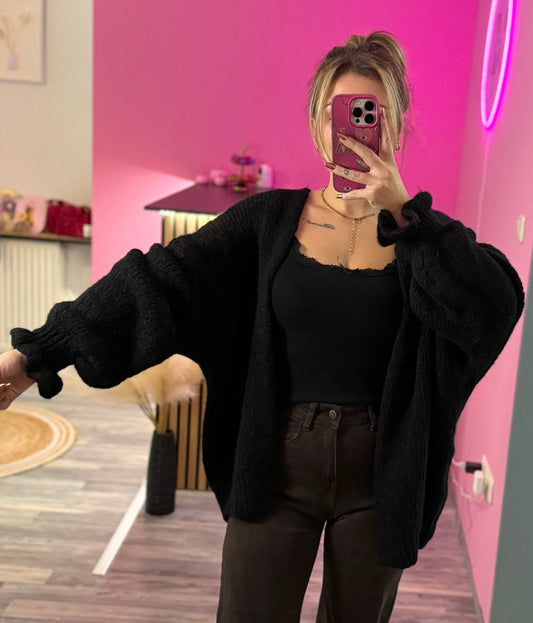Cardigan Rüschen