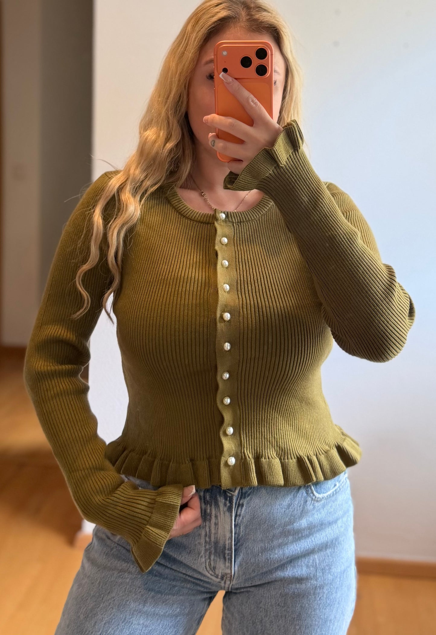 Rüschen Pearl Khaki
