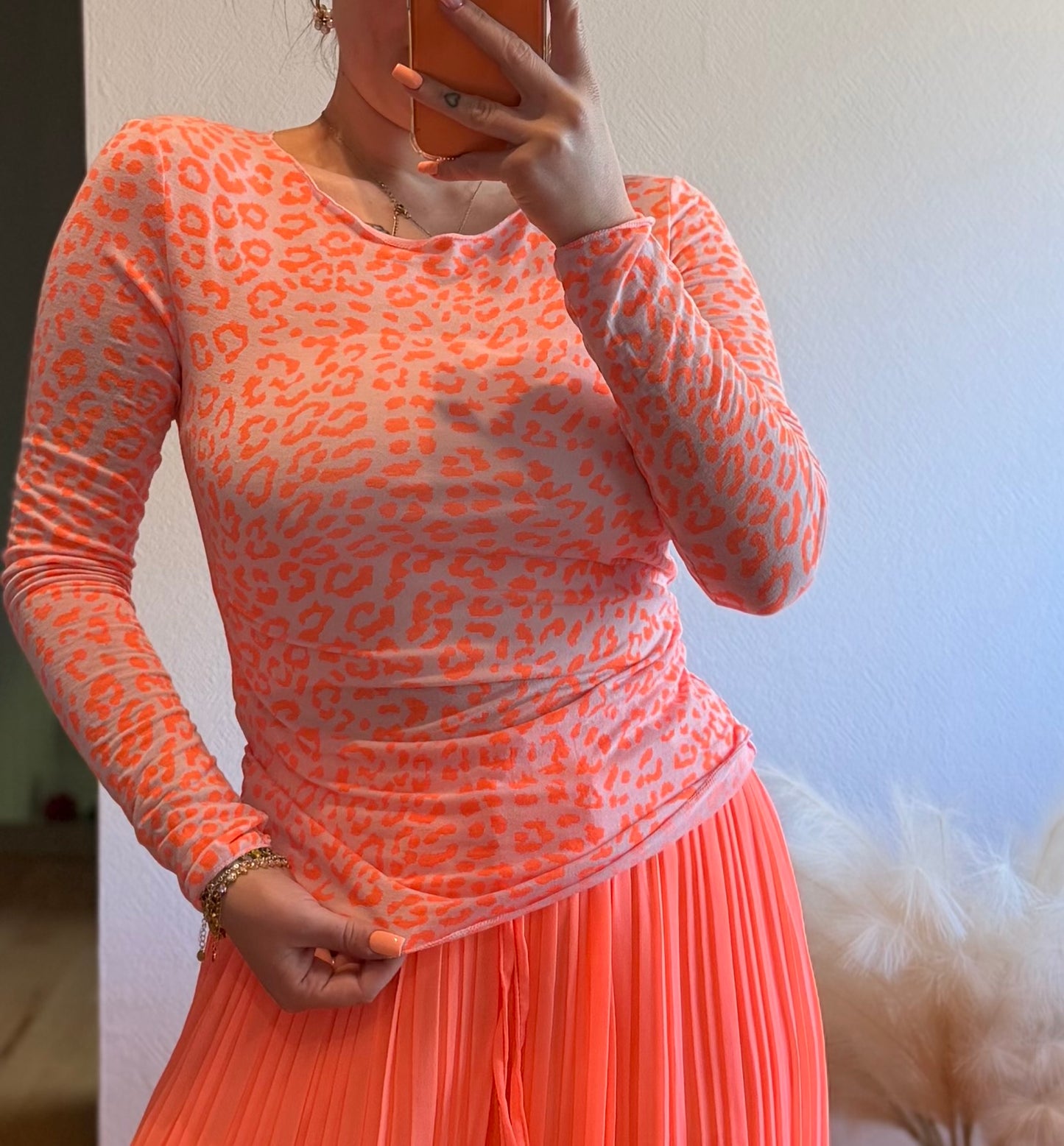 Kaschmir Leo Orange