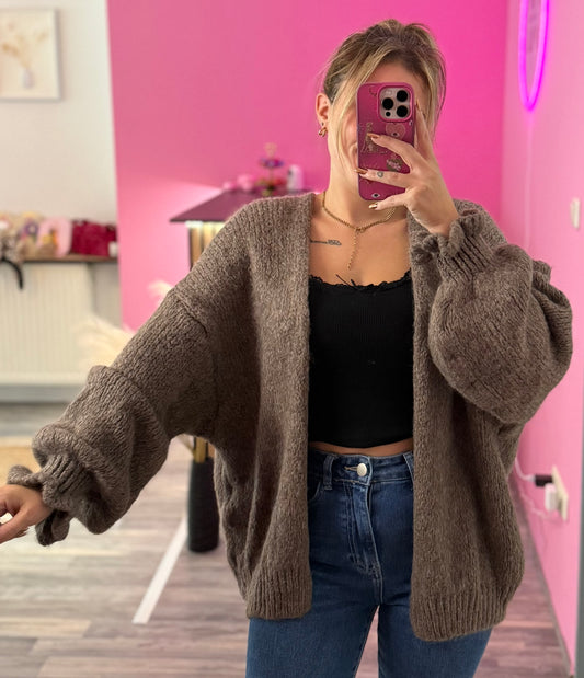 Cardigan Rüschen