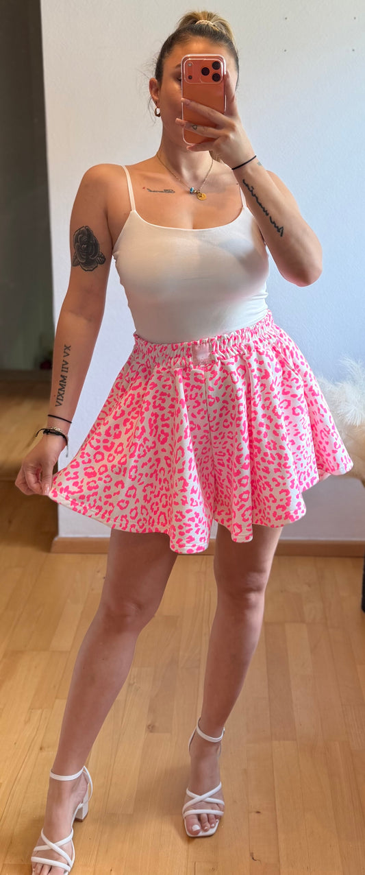 Hosenrock Leo Pink/White