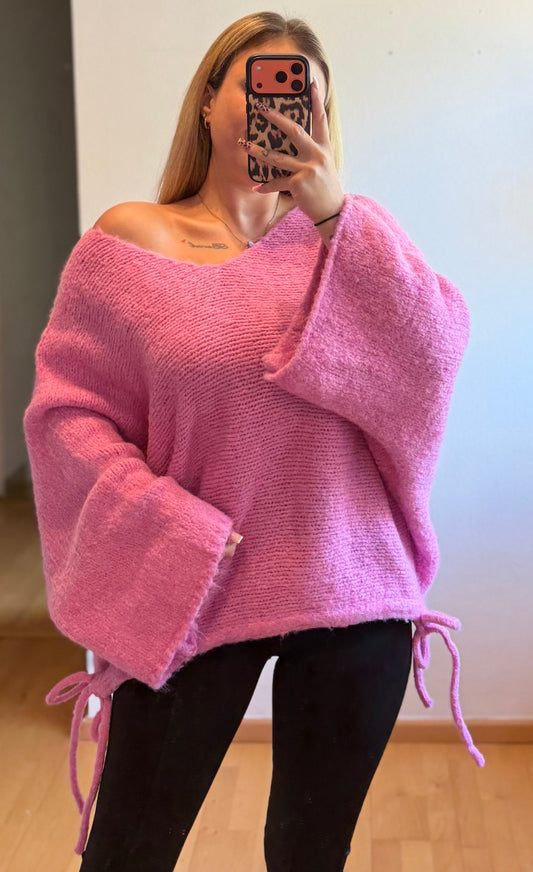 Strickpullover Pink Onesize