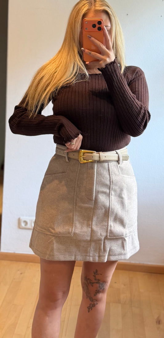 Hosenrock mit Gürtel