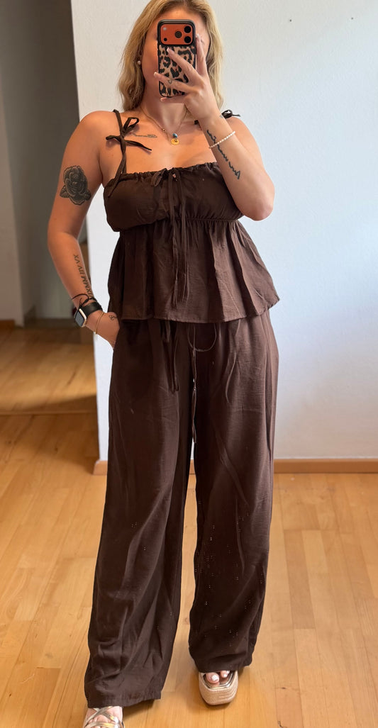Set Brown mit Cups