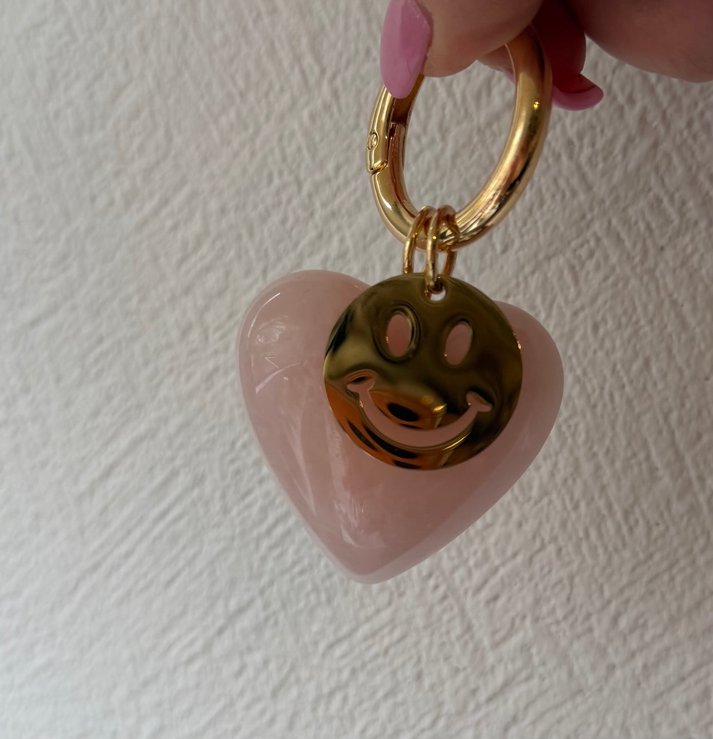 Schlüsselanhänger Herz SMILE