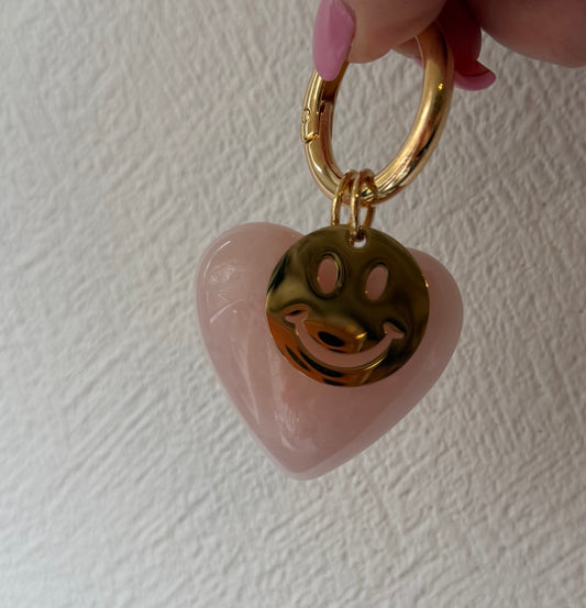 Schlüsselanhänger Herz SMILE