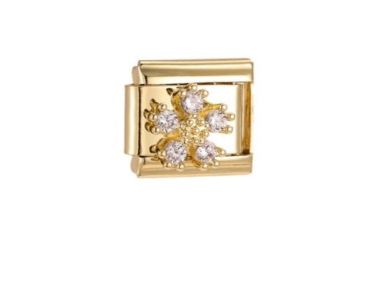 Charm - Zirkonia Blume