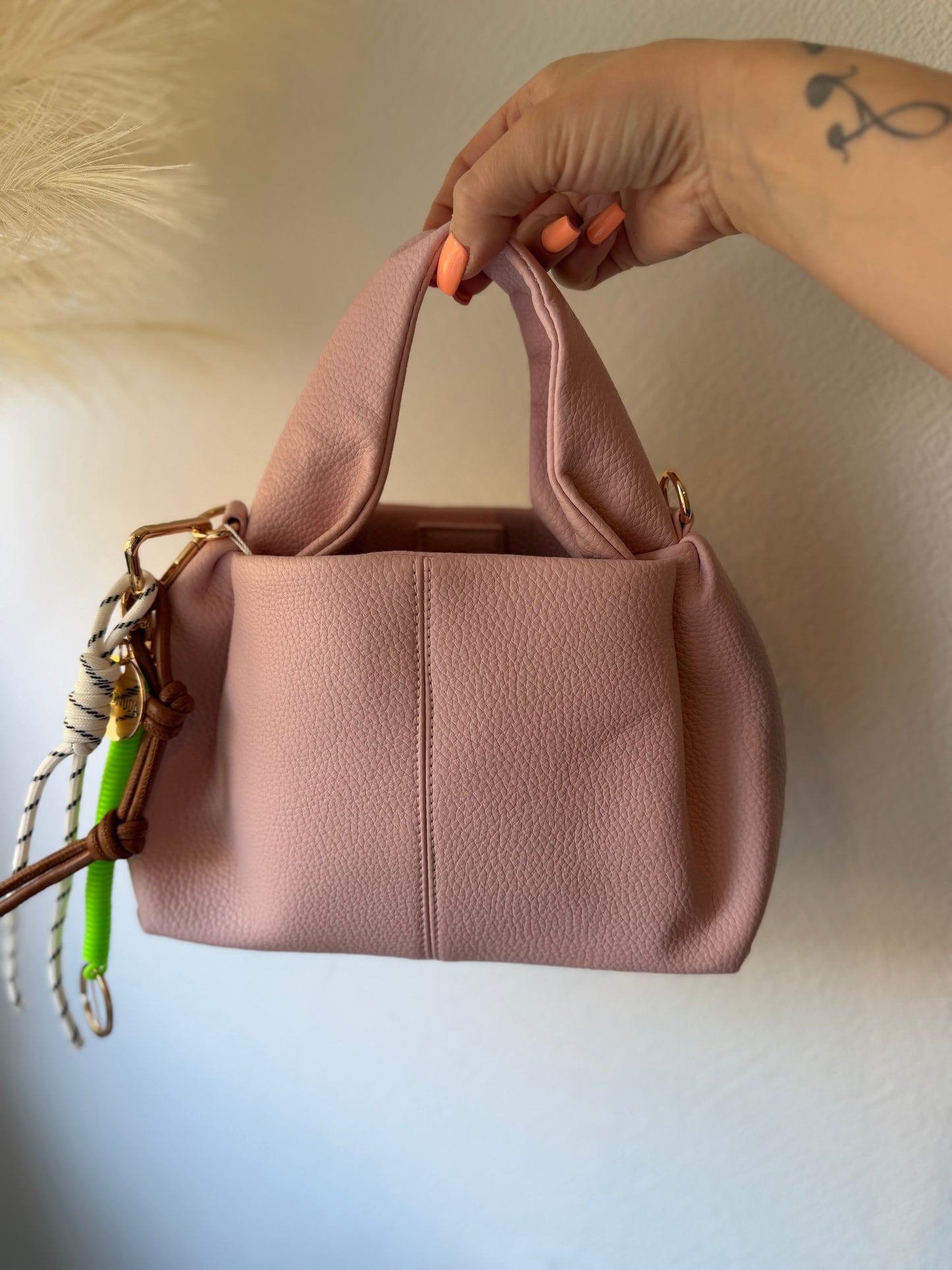 Handtasche Rosé