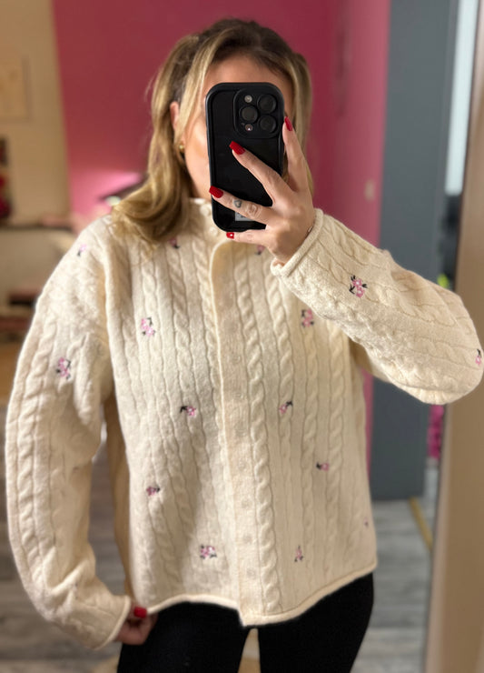 Blümchen 🌷 beige