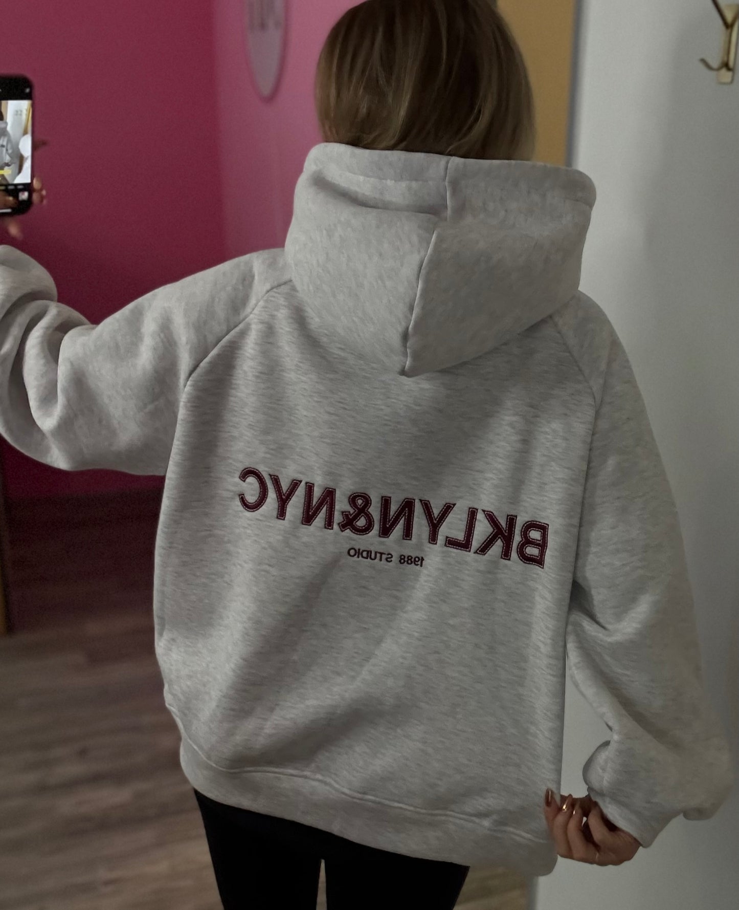 BKLYN&NYC Pullover grau