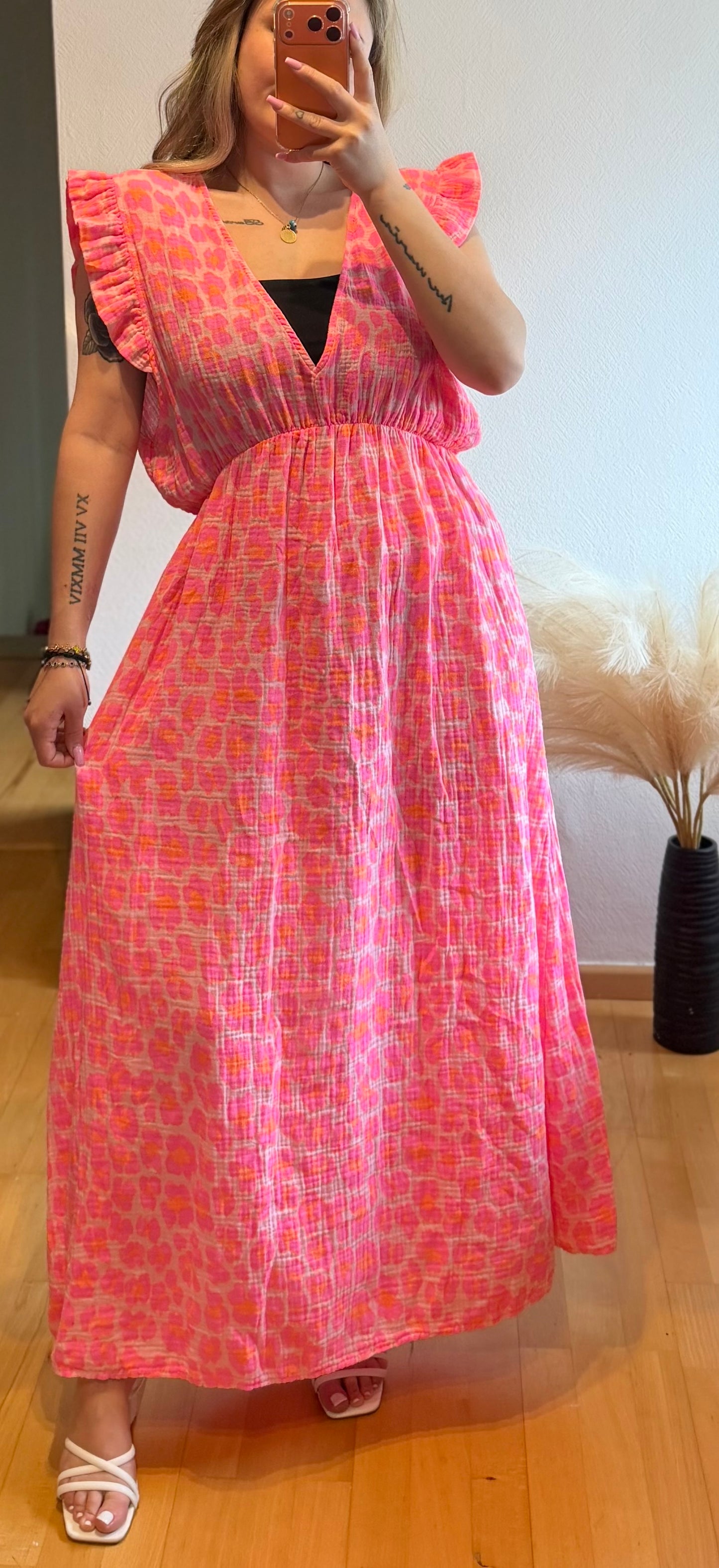Musselin Kleid Leo