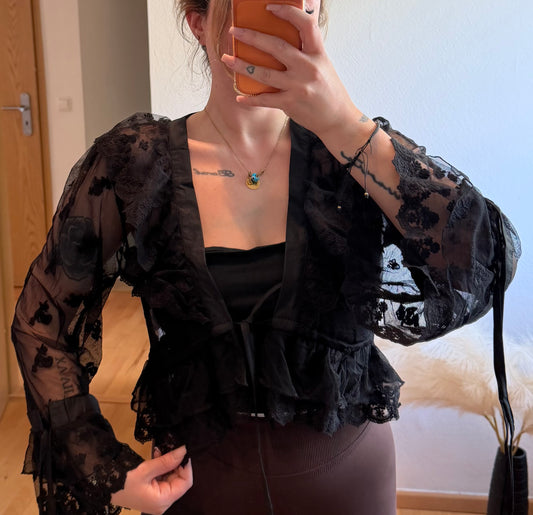 Spitzen Bluse