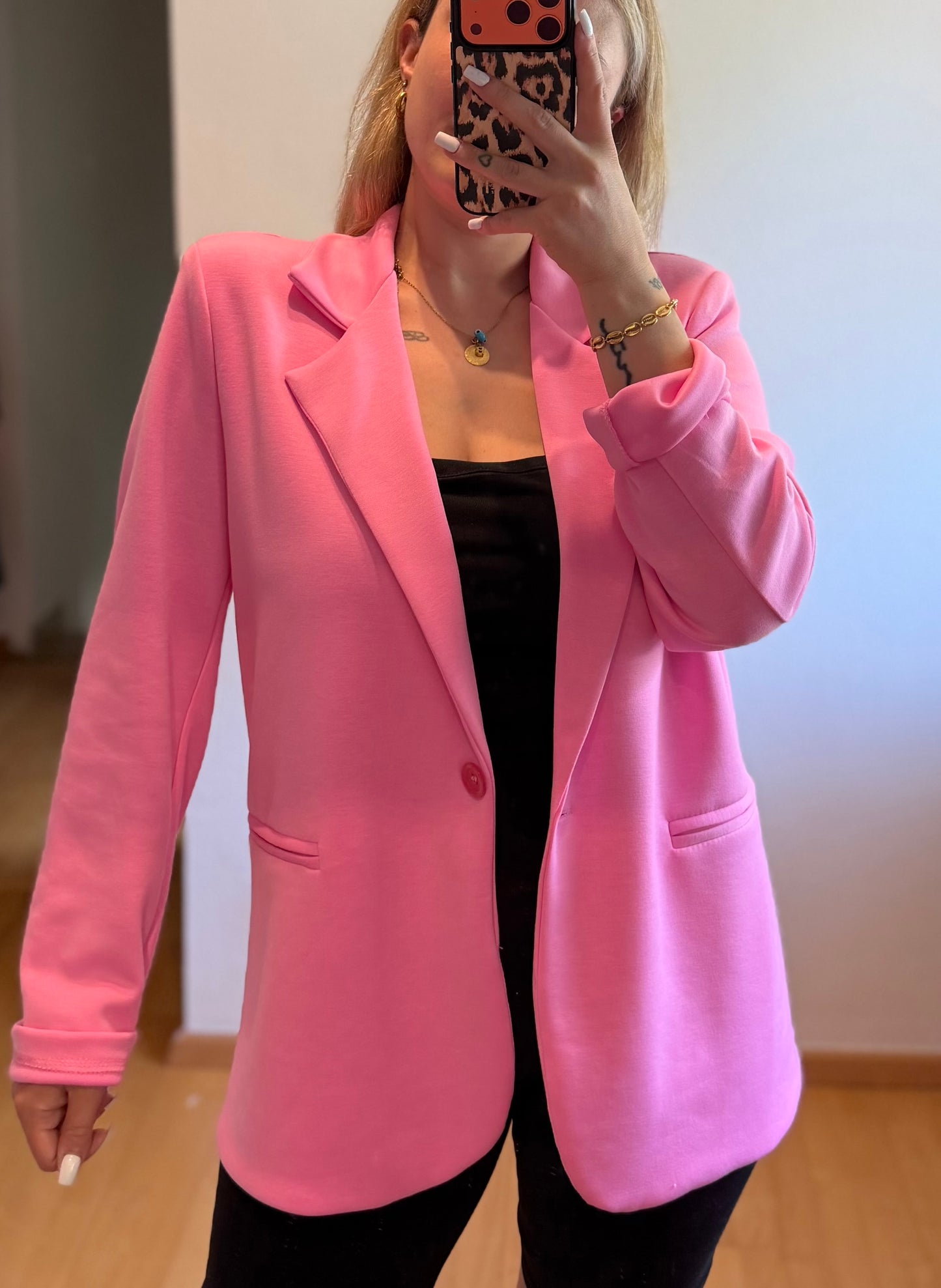 Buttery Blazer pink