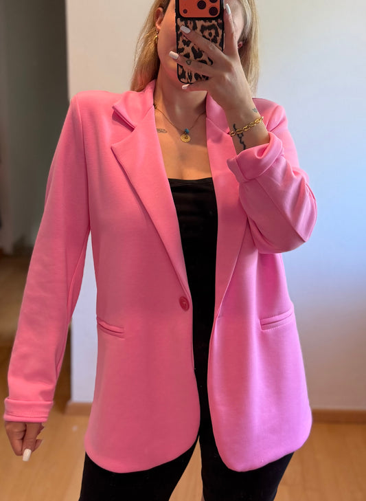 Buttery Blazer pink