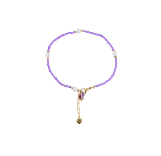 Fußkette Purpel