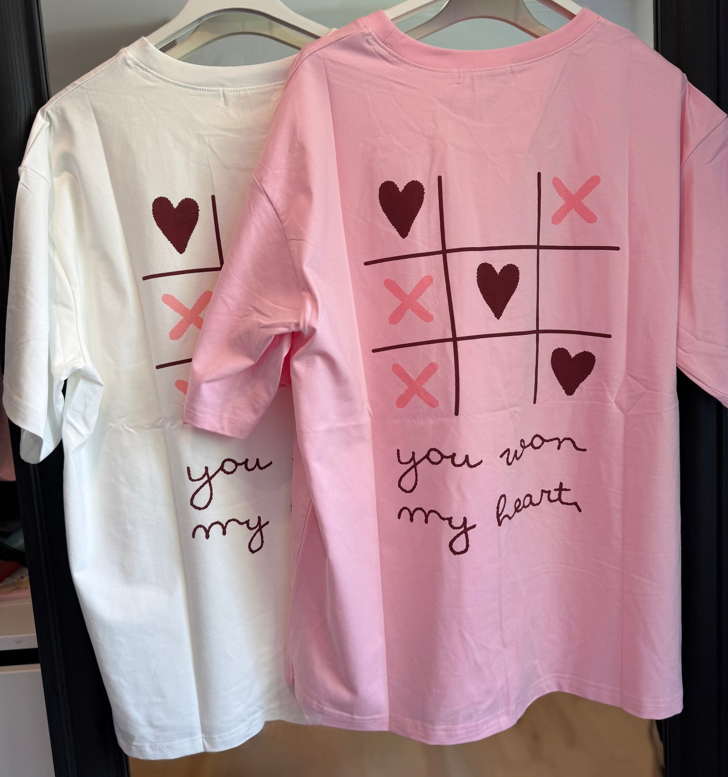 Tshirt „You won my Heart“ ver. Farben