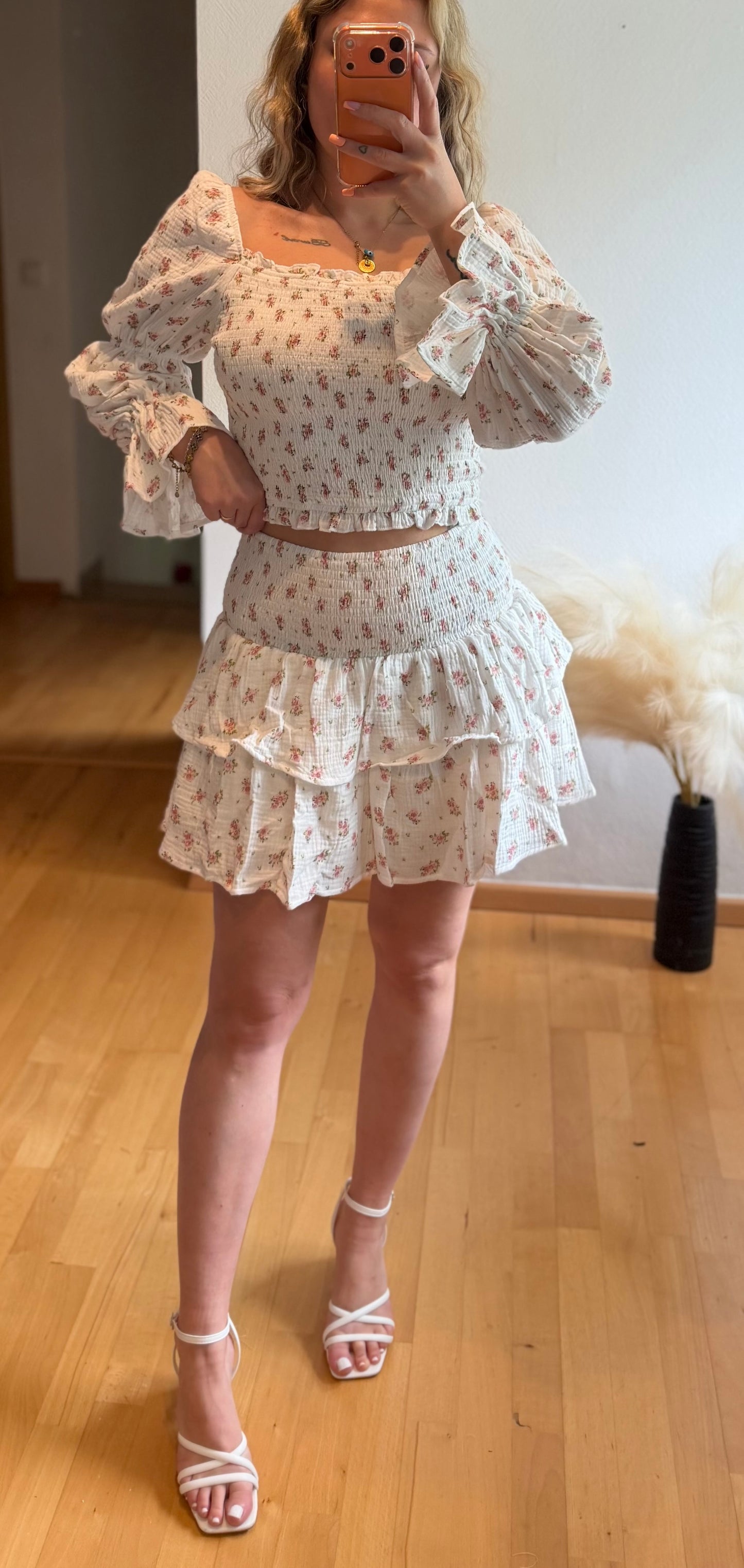 Blumi White Hosenrock