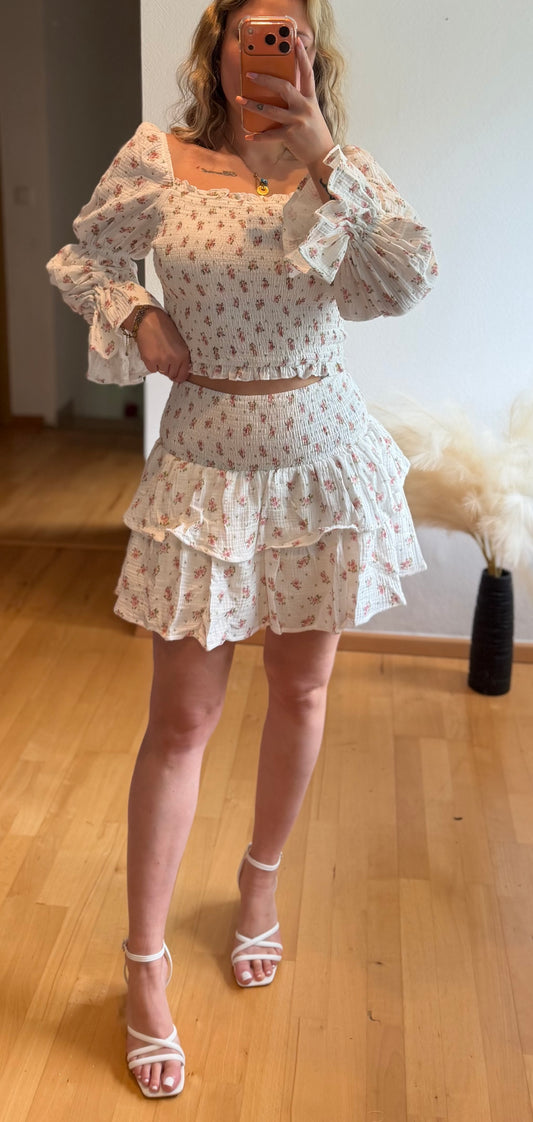 Blumi White Hosenrock