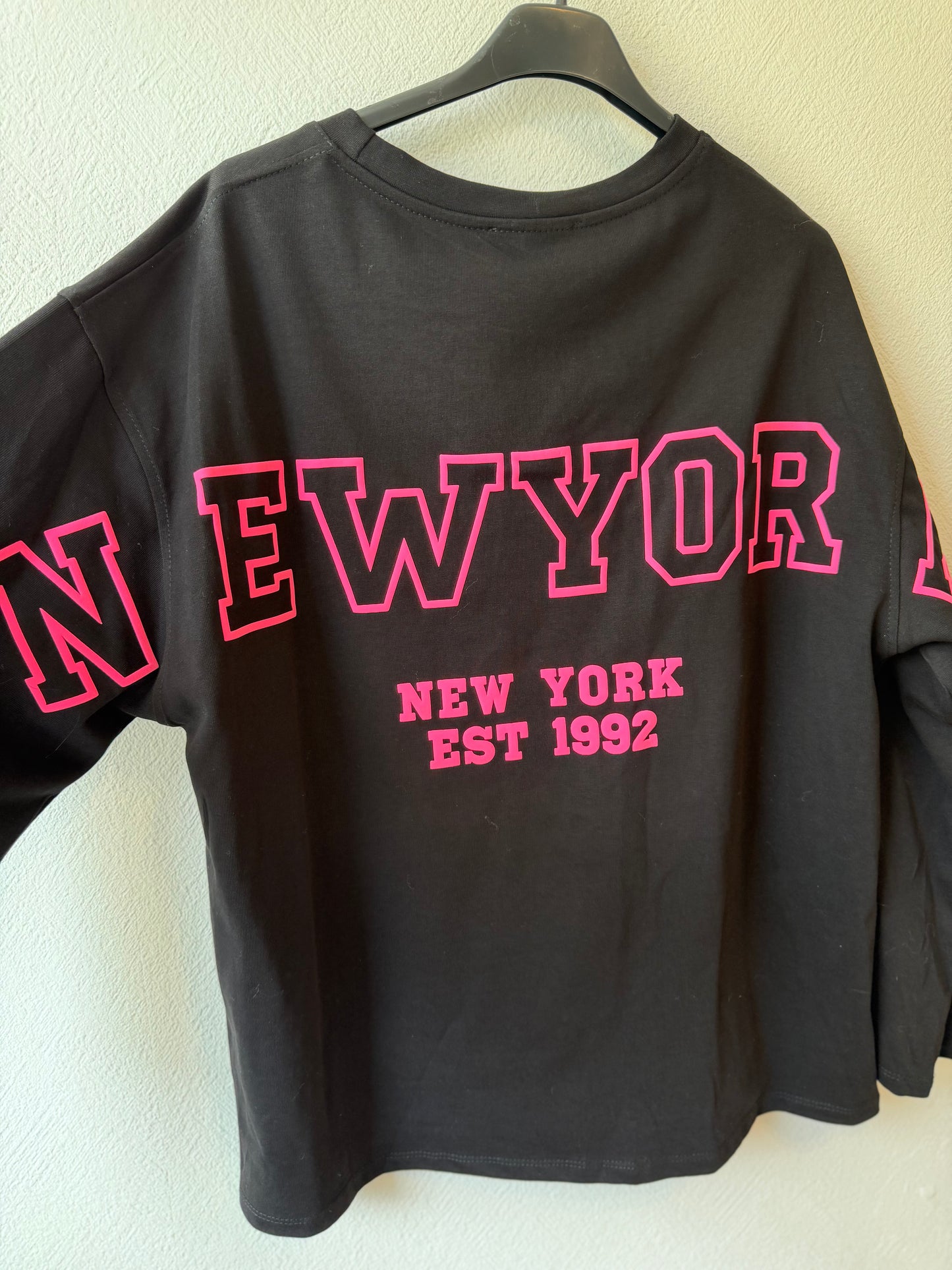 NEW YORK Black- Baumwolle