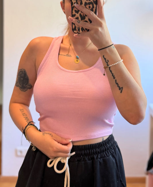 Bambus Top Rosa