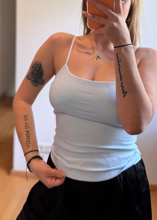 Basic Top Blau S/M