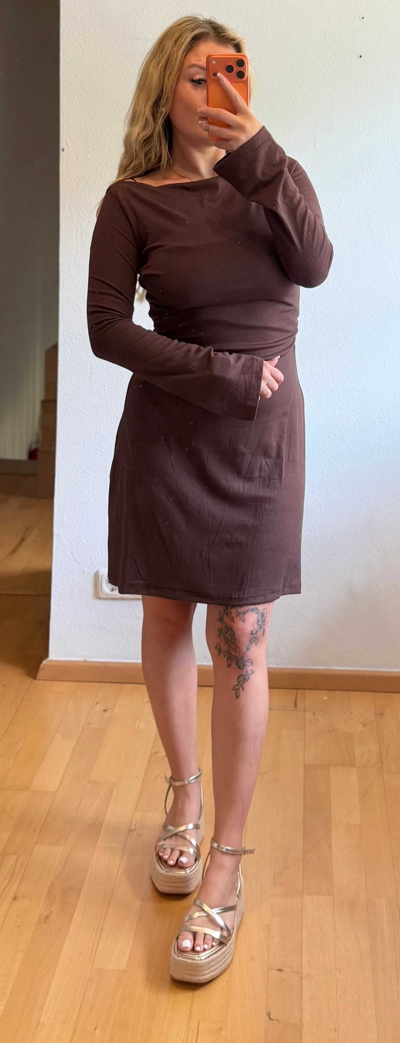Vika Kleid braun