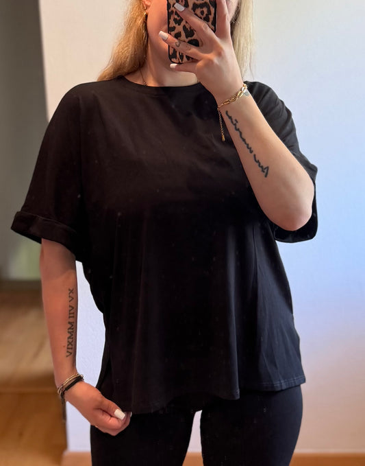 Basic Shirt schwarz