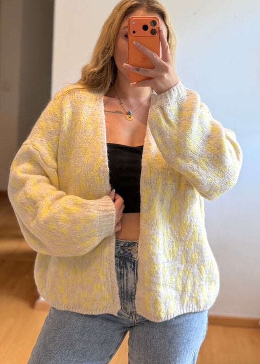 Leo Cardigan Gelb