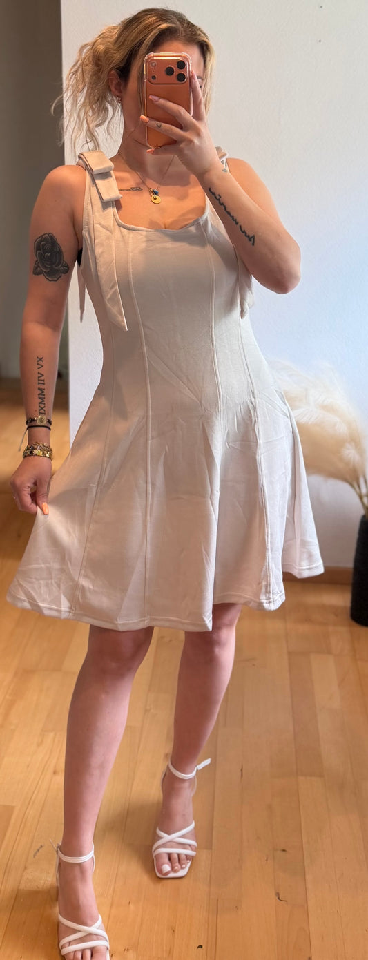 Kleid beige