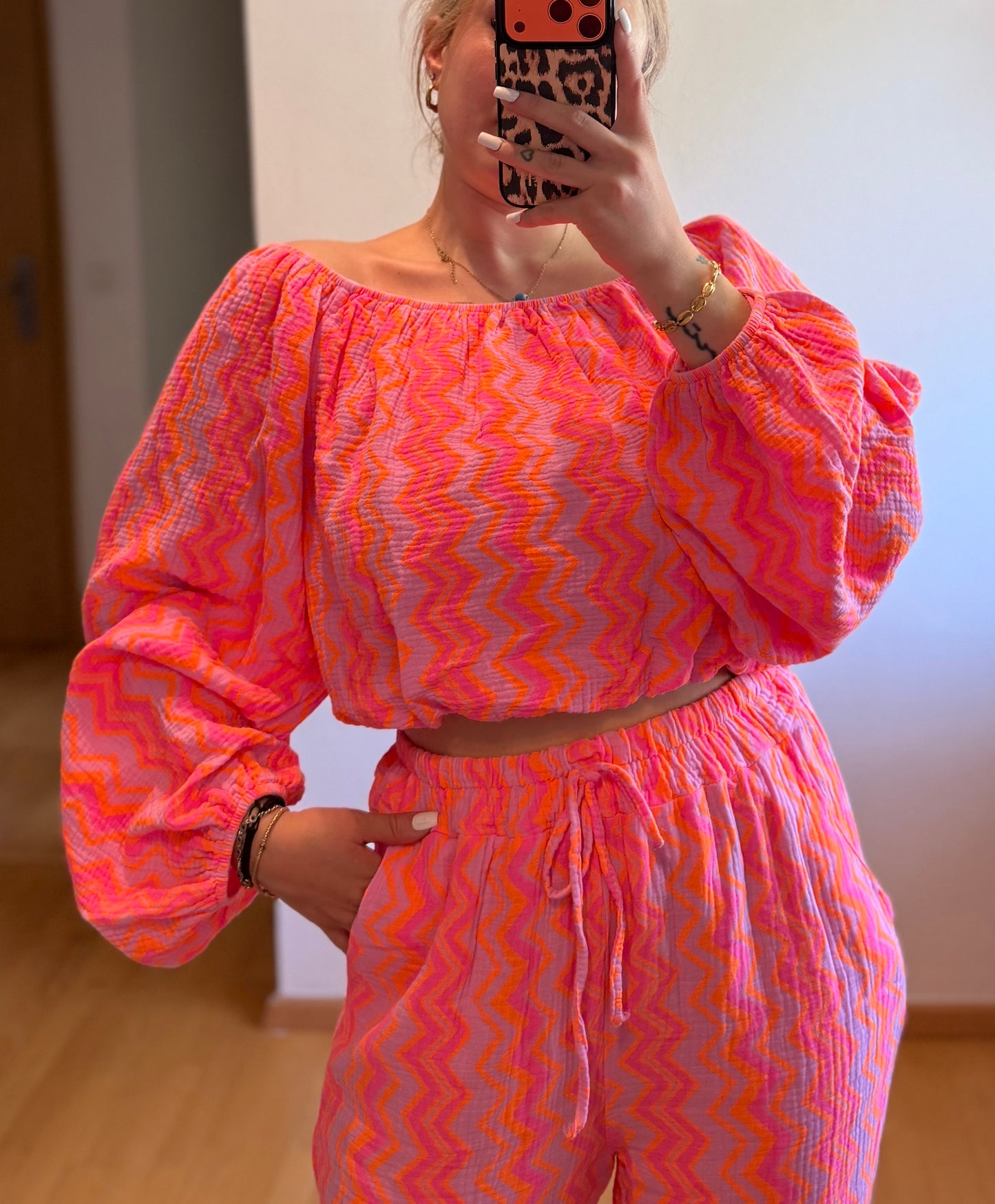 Neon Bluse
