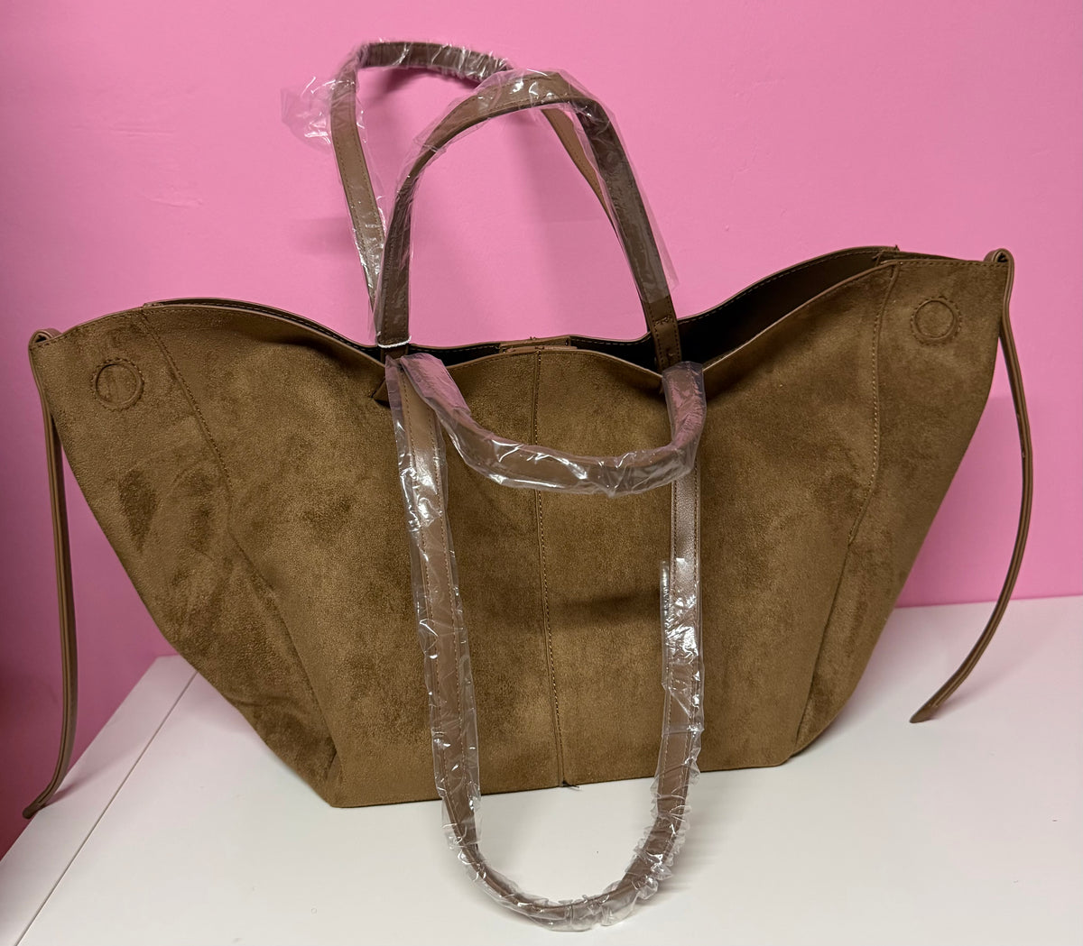 Tasche Wildleder