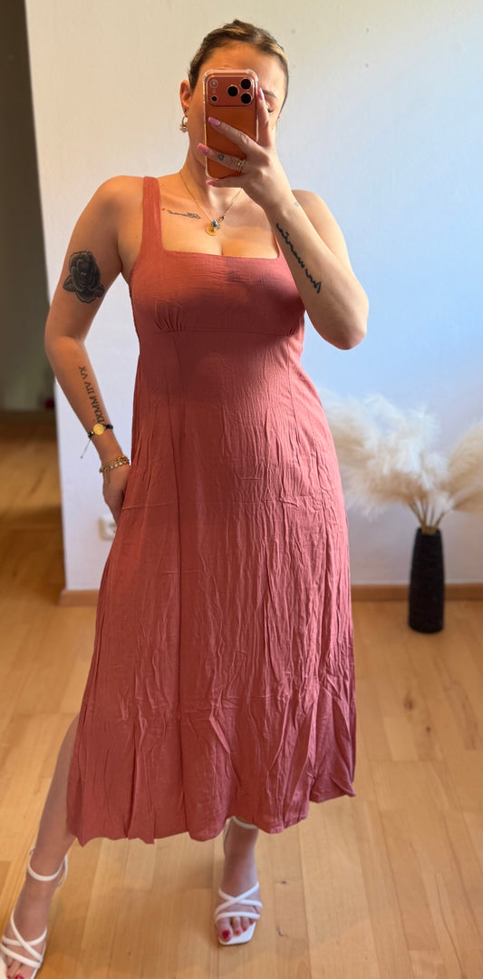 Kleid Terracotta