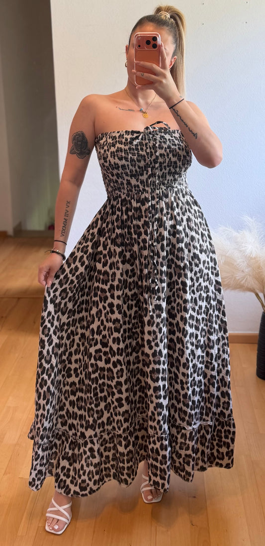 Leo Musselin Kleid
