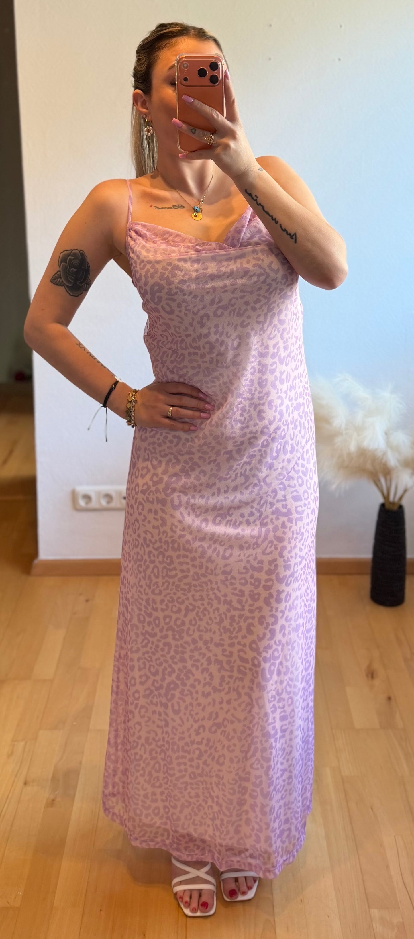 Leo Kleid Flieder