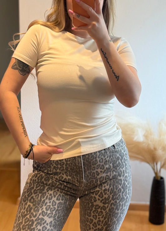 Basic Tshirt Creme
