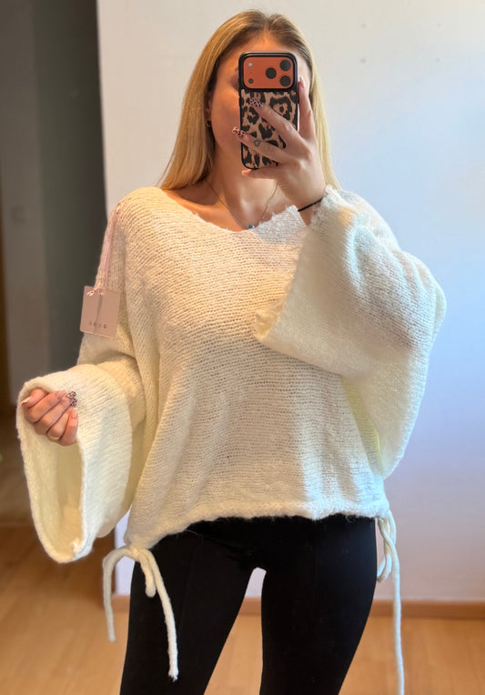 Strickpullover Creme Onesize